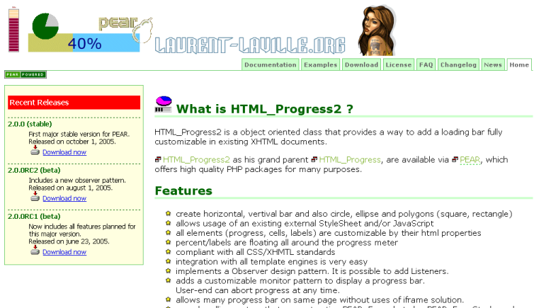 Site skin of year 2005