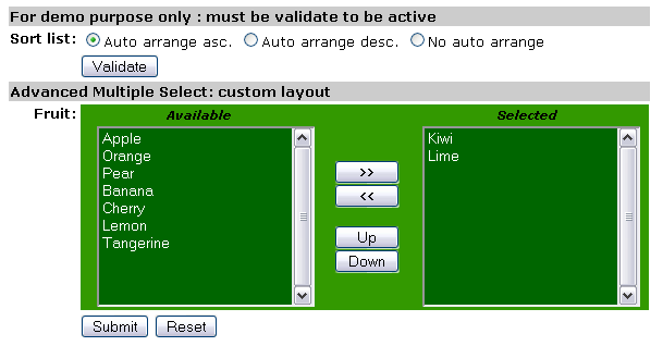 Utilisation de la fonctionnalit Auto-arrange